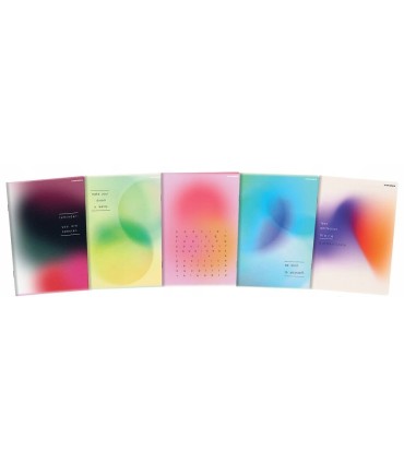 5x ZESZYT TOP 2000 A5 60 KARTEK GRADIENT KRATKA KAŻDY INNY