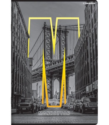 5x ZESZYT TOP 2000 A5 60 KARTEK CITY LINIA Z MARGINESEM KAŻDY INNY