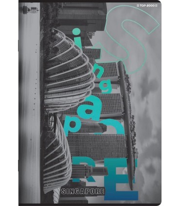 5x ZESZYT TOP 2000 A5 60 KARTEK CITY LINIA Z MARGINESEM KAŻDY INNY