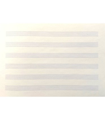 Zeszyt do muzyki nut z pięciolinia TOP 2000 A5 16 kartek klawiatura