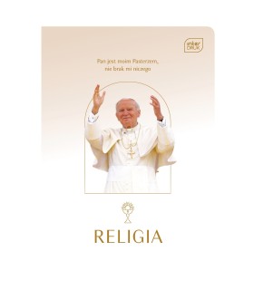 ZESZYT DO RELIGII PAPIEŻ JAN PAWEŁ II, 32 KARTKI, KRATKA