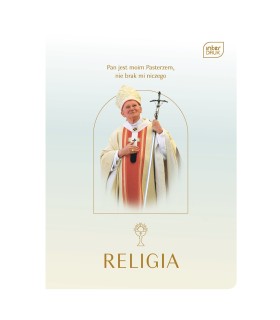 ZESZYT DO RELIGII PAPIEŻ JAN PAWEŁ II, 32 KARTKI, KRATKA