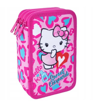 Piórnik potrójny z wyposażeniem Jumper 3 COOLPACK, HELLO KITTY SANRIO