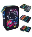 Piórnik potrójny z wyposażeniem Jumper 3 COOLPACK, HELLO KITTY SANRIO