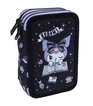 Piórnik potrójny z wyposażeniem Jumper 3 COOLPACK, KUROMI SANRIO