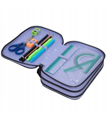 Piórnik potrójny z wyposażeniem Jumper 3 COOLPACK, KUROMI SANRIO