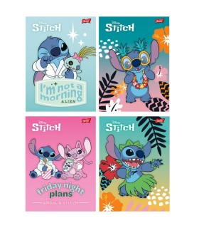 4 SZT. X ZESZYT A5, 32 KARTKI, TRZYLINIA, STITCH, UNIPAP KAŻDY INNY