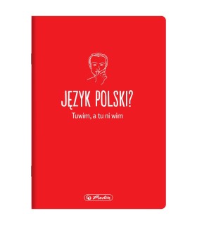 ZESZYT A5 DO JĘZYKA POLSKIEGO, 60 KARTEK, LINIA, HERLITZ