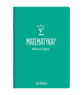 ZESZYT A5 DO MATEMATYKI, 60 KARTEK, KRATKA, HERLITZ
