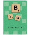 ZESZYT A5 BIOLOGIA, 60 KARTEK, KRATKA, SCRUBLE, ŚCIĄGA BENIAMIN / REXUS