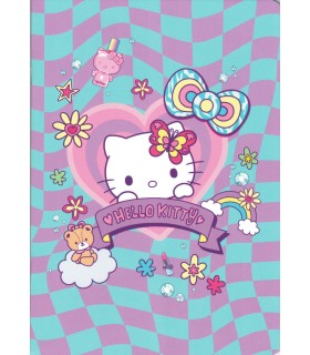 ZESZYT A5 32 KARTKI KRATKA Z MARGINESEM HELLO KITTY COOLPACK