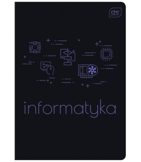 ZESZYT A5 INFORMATYKA 60 KARTEK KRATKA HYBRID INTERDRUK