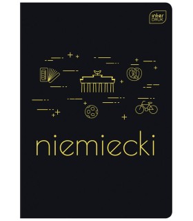 ZESZYT A5 NIEMIECKI 60 KARTEK KRATKA HYBRID INTERDRUK