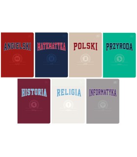 7x ZESZYTY PRZEDMIOTOWE A5, 60 kartek DO KLASY CZWARTEJ (4), przyroda, religia